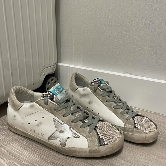 Golden Goose Super Star sneaker in White - Picture 1 of 2